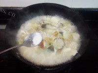 美味螃蟹豆腐姬菇羹的做法图解九