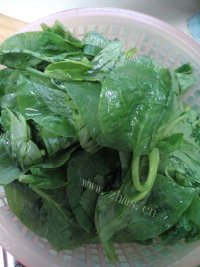 家常菜蒜蓉木耳菜做法图解1)