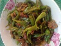 家常菜辣椒小炒肉