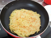 自制土豆丝蛋饼