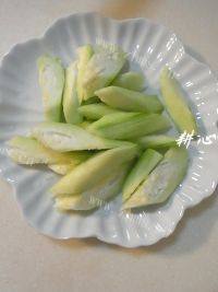 #DIY#丝瓜毛豆做法图解4)