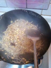 家常菜辣炒黄豆芽做法图解4)