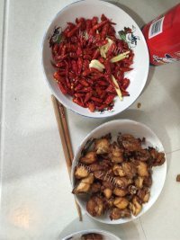 美味佳肴般的辣子鸡做法图解2)