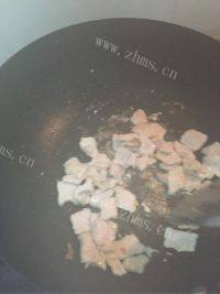 家常菜蒜苔炒肉片做法图解8)
