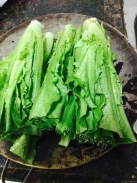 家常菜清炒油菜做法图解1)