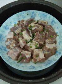 家常菜清蒸排骨