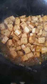 家常菜酱烧豆腐做法图解6)