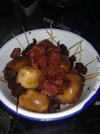 自己做的牙签肉