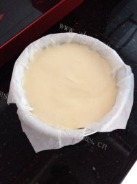 自制日式轻乳酪蛋糕做法图解15)