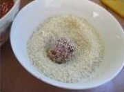 口感不错的香菇牛肉丸子做法图解3)