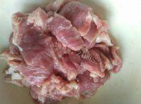 家常菜豆角炒肉做法图解2)