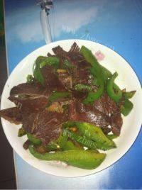 口感极佳的青椒炒牛肉