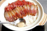 #爱美食#腊味煲仔饭做法图解6)