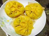 美味南瓜面的豆角肉丁包做法图解12)