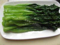 清香的蚝油菜心做法图解12)