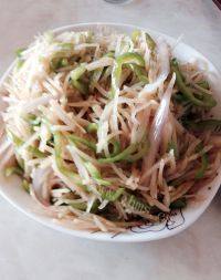 开胃的青椒土豆丝