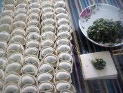 美味的生煎荠菜馄饨做法图解7)