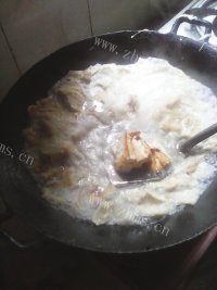 细滑鲜嫩豆腐烫蛋皮汤做法图解4)
