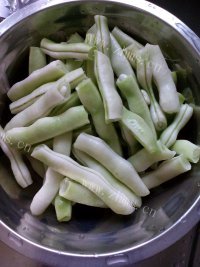 独特的豆角焖面做法图解2)
