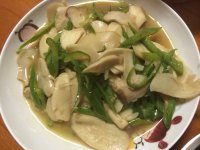 口感丰富的青椒杏鲍菇