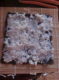 美味的肉松寿司做法图解6)