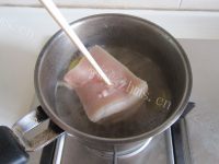 开胃的酸豆角回锅肉做法图解3)