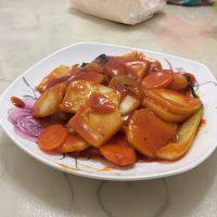 美味的辣炒年糕