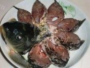 美味孔雀开屏做法图解5)