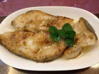 美味的香煎银鳕鱼