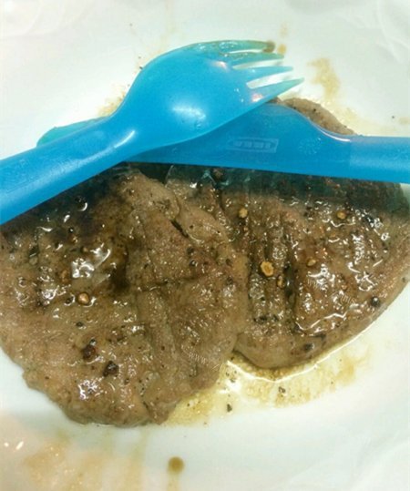 玉盘珍馐的牛排