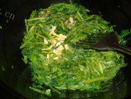 美味小炒（茼蒿炒肉）做法图解6)