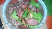 家常菜尖椒炒腊肉