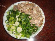 鹅肉炒饭做法图解3)