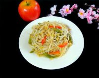 家常菜醋溜绿豆芽