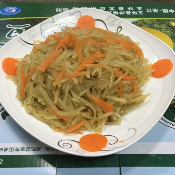 色香味俱全的炒土豆丝