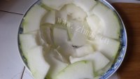 家常菜肉末蒸冬瓜做法图解2)