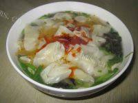 美味的红油馄饨