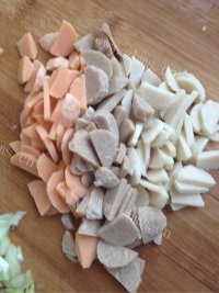 美味佳肴疙瘩汤做法图解3)