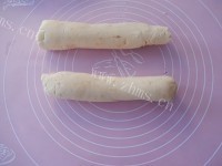 自制红薯饼做法图解4)