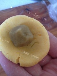 简单的蒸南瓜饼做法图解3)