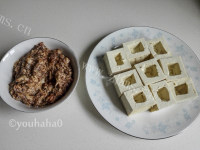 清淡的无油炸豆腐盒做法图解1)