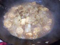 家常菜大白菜炖豆腐做法图解9)