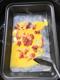 美味的瘦肉鸡蛋肠粉做法图解12)