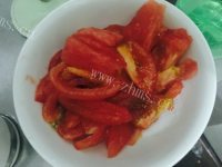 家常杏鲍菇炒西红柿鸡蛋做法图解2)