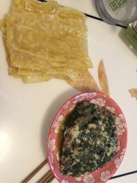 自制艾叶卷做法图解3)