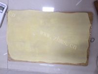 诱人的肉烧饼做法图解3)