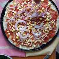 鲜蔬鸡肉披萨#新鲜从的做法图解二十