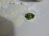 自制荠菜鸡蛋水饺做法图解10)