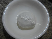 美味的油菜蕻鸡蛋煮汤圆做法图解3)