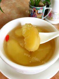 美味的水蜜桃糖水